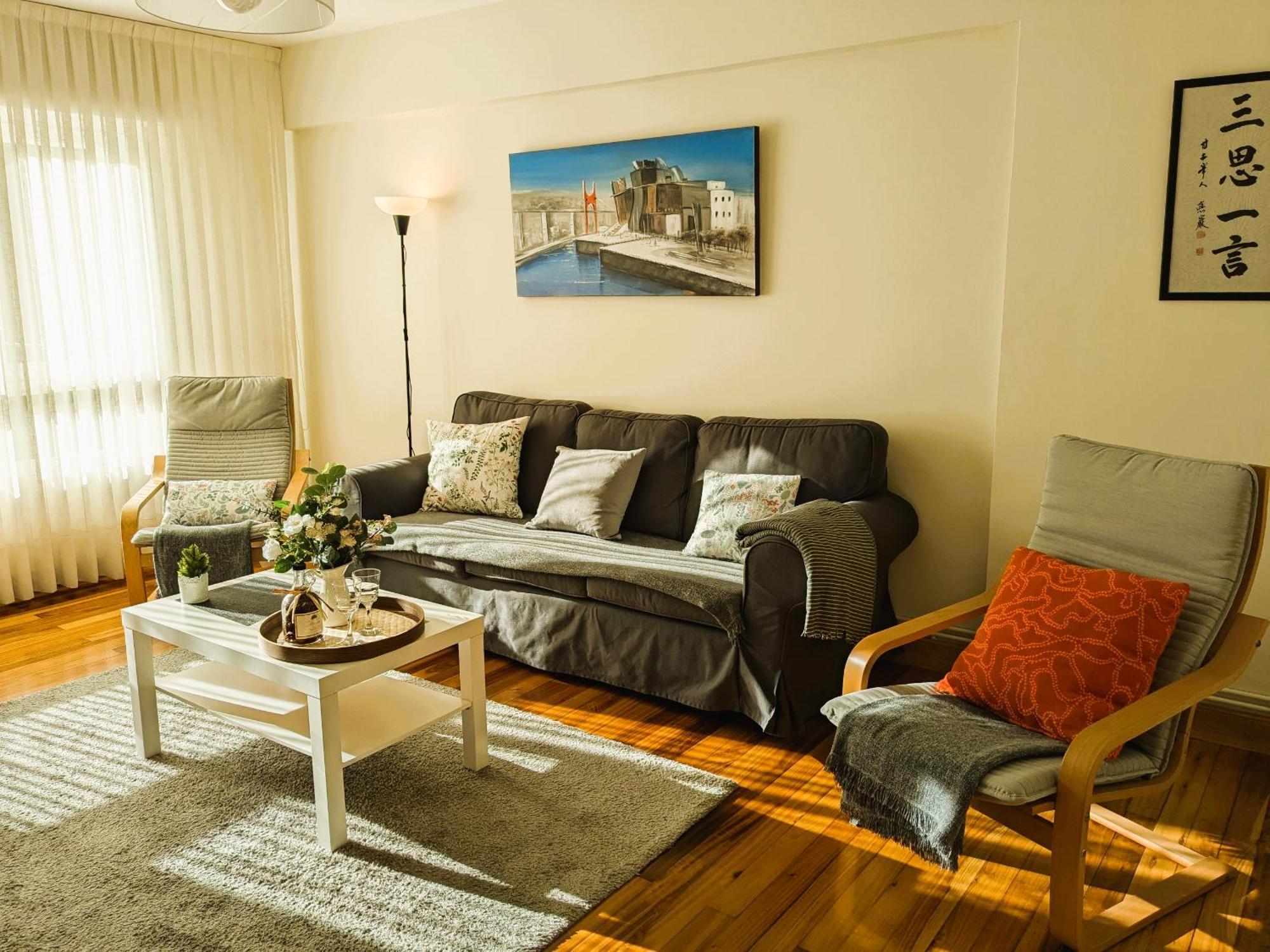 Apartamento Portugalete Gran Bilbao 3 Dormitorios - 3 Bedrooms Exterior foto